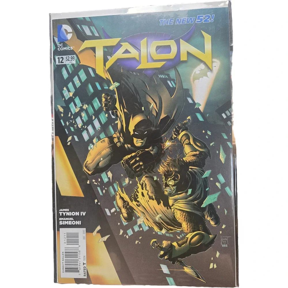 Talon Complete Series #1-12 DC Comics New 52 Full Run Batman